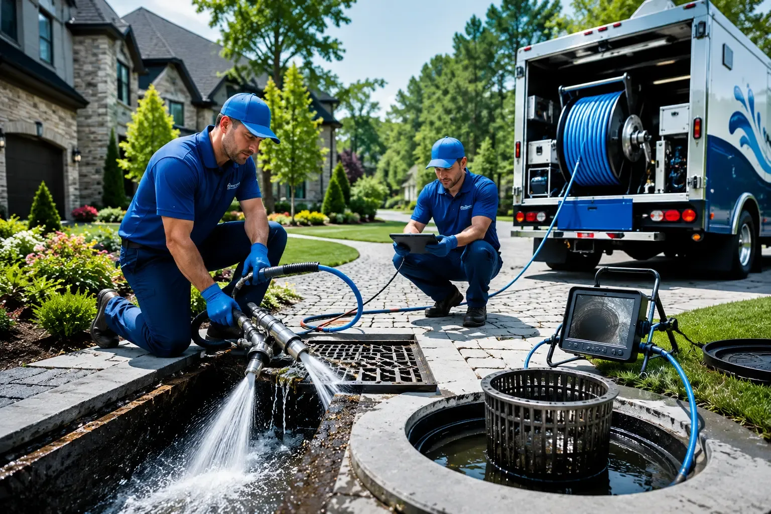 Local outdoor drain cleaning professionals in Sinks Grove, WV